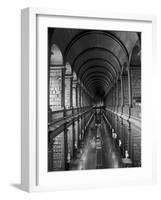 Gallery of the Old Library, Trinity College, Dublin, County Dublin, Eire (Ireland)-Bruno Barbier-Framed Photographic Print