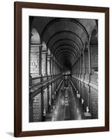 Gallery of the Old Library, Trinity College, Dublin, County Dublin, Eire (Ireland)-Bruno Barbier-Framed Photographic Print