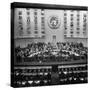 Gallery of the Palais De Chaillot in Paris at the United Nations Security Council October Session-Yale Joel-Stretched Canvas