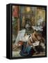 Gallery of Views by Pannini-Giovanni Paolo Pannini-Framed Stretched Canvas