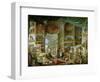 Gallery of Views of Ancient Rome, 1758-Giovanni Paolo Pannini-Framed Giclee Print