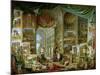 Gallery of Views of Ancient Rome, 1758-Giovanni Paolo Pannini-Mounted Giclee Print