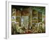 Gallery of Views of Ancient Rome, 1758-Giovanni Paolo Pannini-Framed Giclee Print