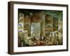 Gallery of Views of Ancient Rome, 1758-Giovanni Paolo Pannini-Framed Giclee Print