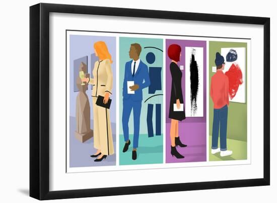 Gallery People-Mary Ann Smith-Framed Giclee Print