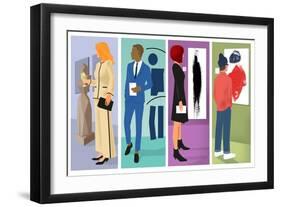 Gallery People-Mary Ann Smith-Framed Giclee Print