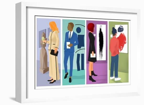 Gallery People-Mary Ann Smith-Framed Giclee Print