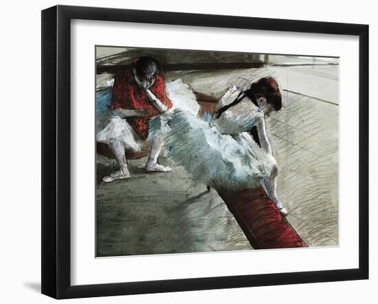 Gallery Player-Edgar Degas-Framed Art Print