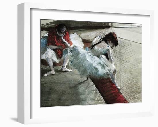 Gallery Player-Edgar Degas-Framed Art Print