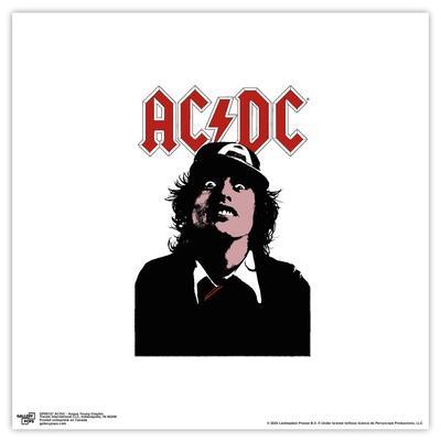 'Gallery Pops AC/DC - Angus Young Graphic Canvas Wall Art' Gallery Pops ...