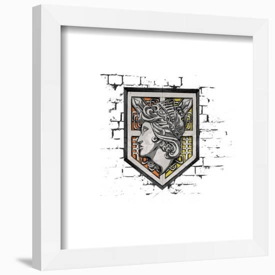 Gallery Pops Attack on Titan - Wall Sina Emblem Wall Art-Trends International-Framed Gallery Pops