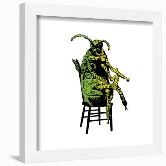 Gallery Pops Beetlejuice - Hi How Are You Beetle Wall Art-Trends International-Framed Gallery Pops