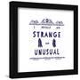 Gallery Pops Beetlejuice - I Myself am Strange and Unusual Wall Art-Trends International-Framed Gallery Pops