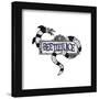 Gallery Pops Beetlejuice - Sandworm Logo Wall Art-Trends International-Framed Gallery Pops