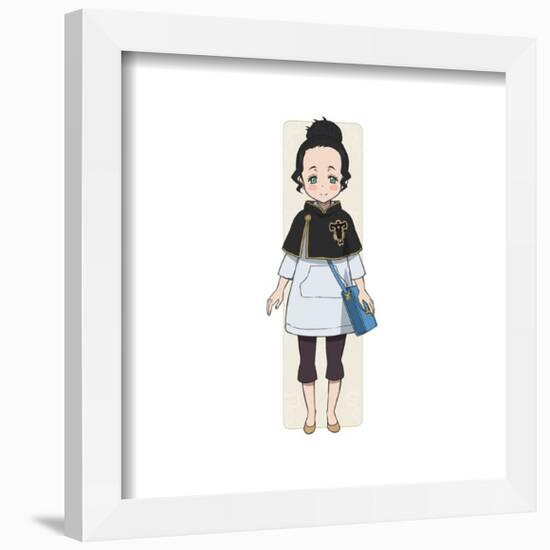 Gallery Pops Black Clover - Charmy Wall Art-Trends International-Framed Gallery Pops