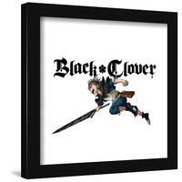 Gallery Pops Black Clover - Logo Wall Art-Trends International-Framed Gallery Pops