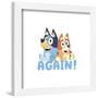 Gallery Pops Bluey - Again! Wall Art-Trends International-Framed Gallery Pops