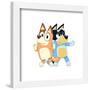Gallery Pops Bluey - Bandit and Chilli Graphic Wall Art-Trends International-Framed Gallery Pops