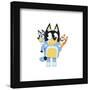 Gallery Pops Bluey - Piggyback Sisters Wall Art-Trends International-Framed Gallery Pops