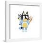 Gallery Pops Bluey - Piggyback Sisters Wall Art-Trends International-Framed Gallery Pops