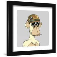 Gallery Pops Bored of Directors - Ape #4676 Midnight Johnson Wall Art-Trends International-Framed Gallery Pops