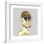 Gallery Pops Bored of Directors - Ape #4676 Midnight Johnson Wall Art-Trends International-Framed Gallery Pops