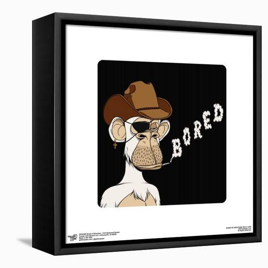 Gallery Pops Bored of Directors - Clint Apewood Smoke Wall Art-Trends International-Framed Stretched Canvas