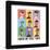 Gallery Pops Bored of Directors - Color Block Apes Wall Art-Trends International-Framed Gallery Pops