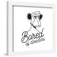 Gallery Pops Bored of Directors - Minimal Ape Wall Art-Trends International-Framed Gallery Pops