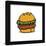 Gallery Pops Brian Cook: Butts On Things - Burger Wall Art-Trends International-Framed Gallery Pops