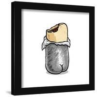 Gallery Pops Brian Cook: Butts On Things - Burrito Wall Art-Trends International-Framed Gallery Pops
