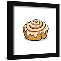 Gallery Pops Brian Cook: Butts On Things - Cinnamon Roll Wall Art-Trends International-Framed Gallery Pops