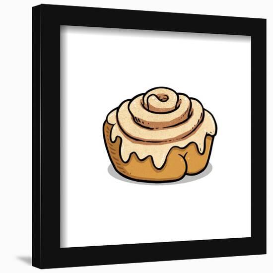 Gallery Pops Brian Cook: Butts On Things - Cinnamon Roll Wall Art-Trends International-Framed Gallery Pops