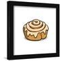 Gallery Pops Brian Cook: Butts On Things - Cinnamon Roll Wall Art-Trends International-Framed Gallery Pops