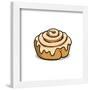 Gallery Pops Brian Cook: Butts On Things - Cinnamon Roll Wall Art-Trends International-Framed Gallery Pops