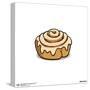 Gallery Pops Brian Cook: Butts On Things - Cinnamon Roll Wall Art-Trends International-Stretched Canvas