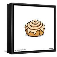 Gallery Pops Brian Cook: Butts On Things - Cinnamon Roll Wall Art-Trends International-Framed Stretched Canvas