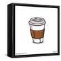 Gallery Pops Brian Cook: Butts On Things - Coffee Wall Art-Trends International-Framed Stretched Canvas