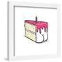 Gallery Pops Brian Cook: Butts On Things - Funfetti Cake Wall Art-Trends International-Framed Gallery Pops