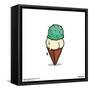 Gallery Pops Brian Cook: Butts On Things - Ice Cream Wall Art-Trends International-Framed Stretched Canvas