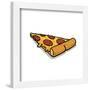 Gallery Pops Brian Cook: Butts On Things - Pizza Wall Art-Trends International-Framed Gallery Pops