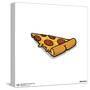 Gallery Pops Brian Cook: Butts On Things - Pizza Wall Art-Trends International-Stretched Canvas