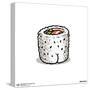 Gallery Pops Brian Cook: Butts On Things - Sushi Wall Art-Trends International-Stretched Canvas