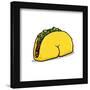 Gallery Pops Brian Cook: Butts On Things - Taco Wall Art-Trends International-Framed Gallery Pops