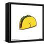 Gallery Pops Brian Cook: Butts On Things - Taco Wall Art-Trends International-Framed Stretched Canvas
