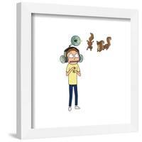 Gallery Pops Cartoon Network Rick and Morty - Animal Translator Morty Wall Art-Trends International-Framed Gallery Pops