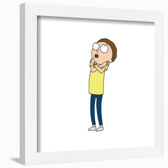 Gallery Pops Cartoon Network Rick and Morty - Full Body Morty Wall Art-Trends International-Framed Gallery Pops