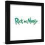 Gallery Pops Cartoon Network Rick and Morty - Full Color Logo Wall Art-Trends International-Framed Gallery Pops