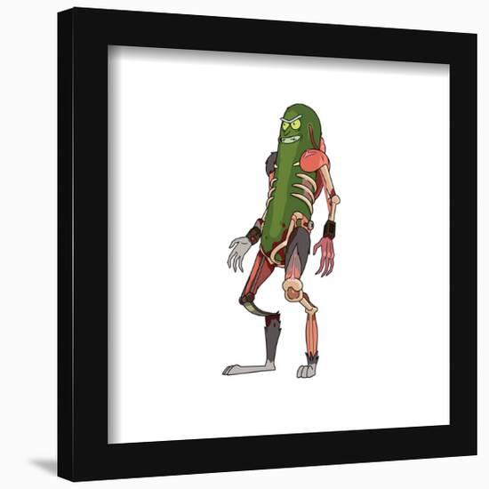 Gallery Pops Cartoon Network Rick and Morty - Pickle Rick Rat Suit Wall Art-Trends International-Framed Gallery Pops