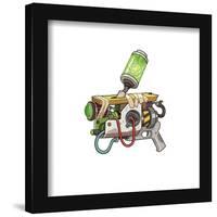 Gallery Pops Cartoon Network Rick and Morty - Portal Gun Wall Art-Trends International-Framed Gallery Pops